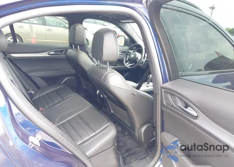 2021 Alfa Romeo Stelvio Ti Sport Awd from USA, damaged, VIN ZASPAKBN7M7D10604